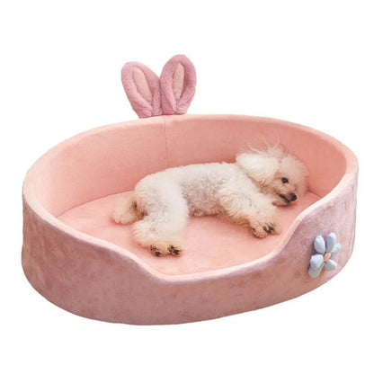 Soft Washable Pet Bed for Dogs & Cats