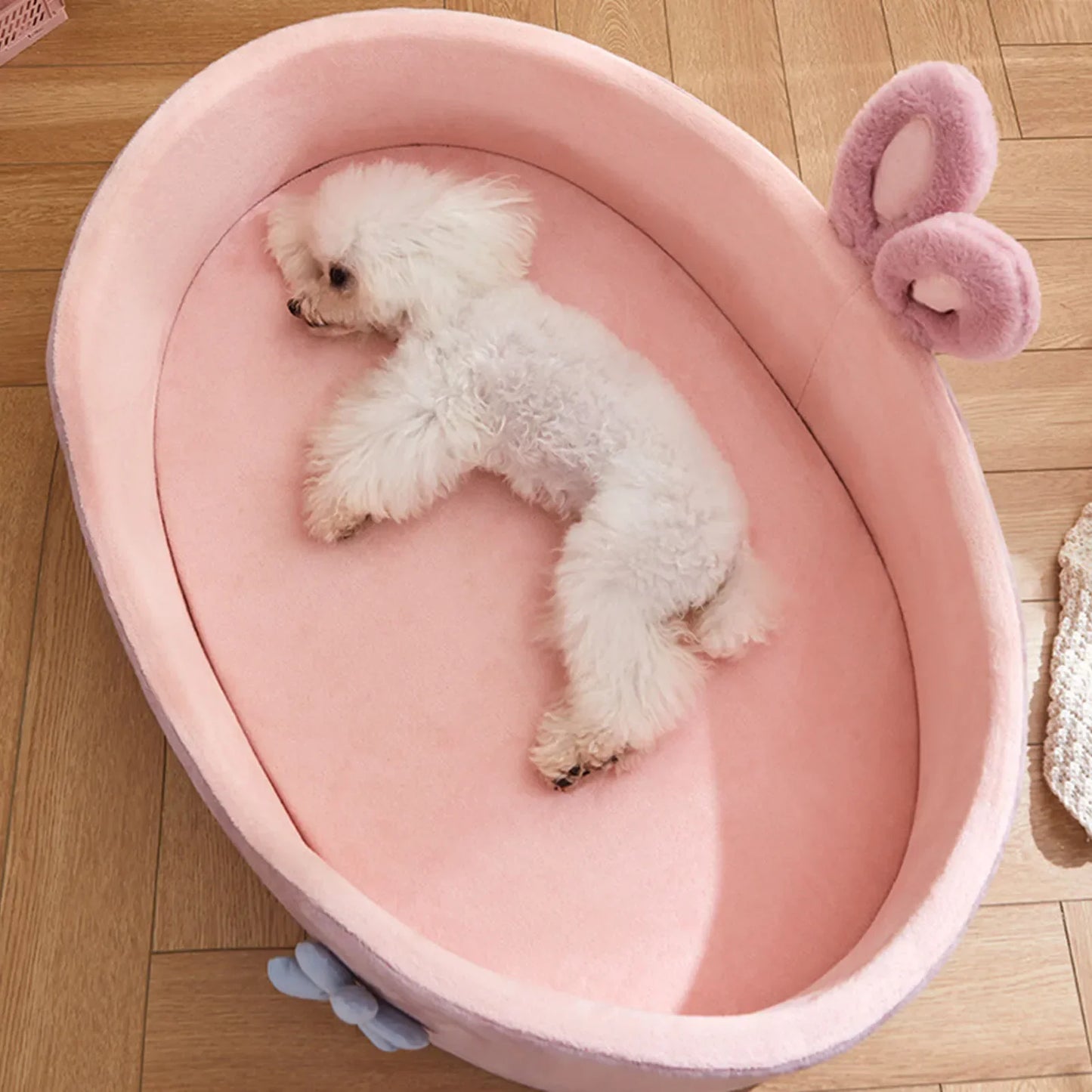Soft Washable Pet Bed for Dogs & Cats