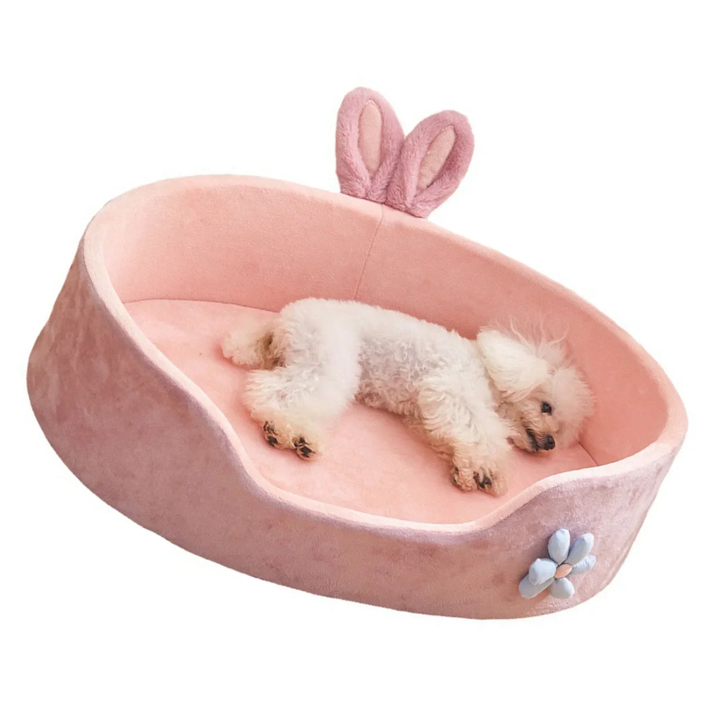 Soft Washable Pet Bed for Dogs & Cats