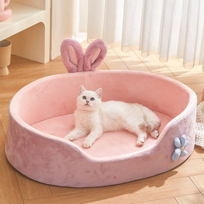Soft Washable Pet Bed for Dogs & Cats