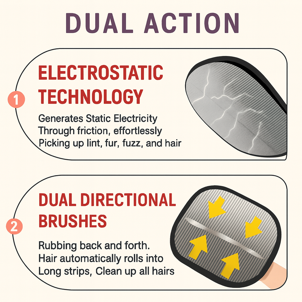 Pawfect Grooming Gloves – Double-Sided Pet Hair Collector