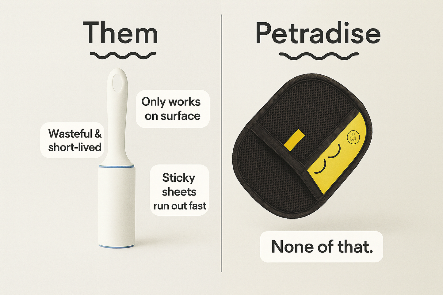 Pawfect Grooming Gloves – Double-Sided Pet Hair Collector